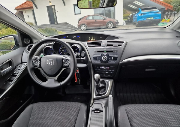 Honda Civic cena 57900 przebieg: 87000, rok produkcji 2016 z Pułtusk małe 497